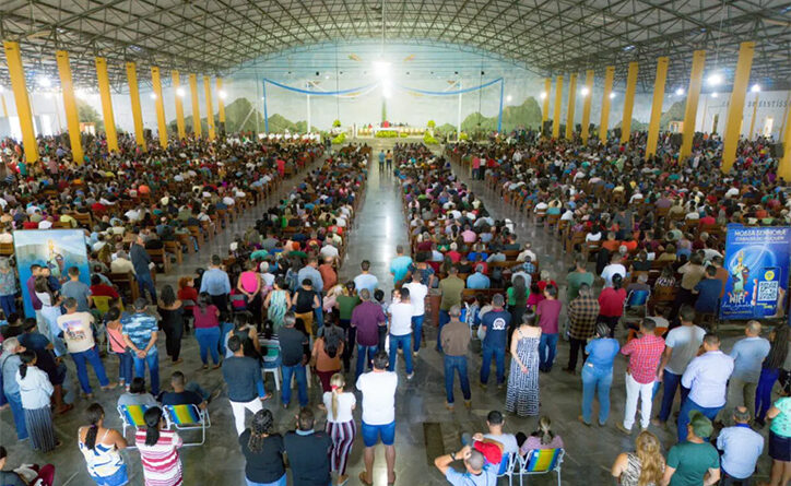 Romaria do Muquém, como é conhecida a celebração, começou no dia 5 de agosto e termina nesta quinta-feira (15/08) (Foto: André Saddi e Júnior Guimarães)