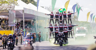 Para garantir a tranquilidade durante o desfile cívico, órgãos do GDF providenciaram forte esquema de segurança que inclui prontidão para atendimentos de saúde | Foto: Renato Alves/Agência Brasília