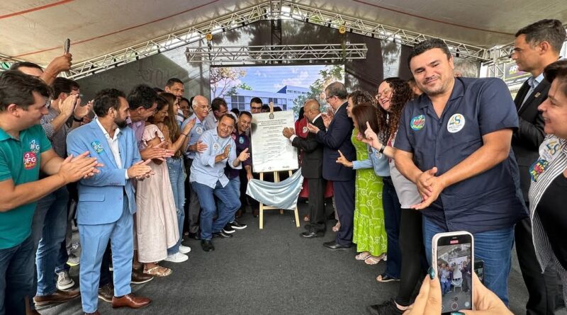 Inauguração da sede provisória da UFG em Cidade Ocidental: as primeiras turmas devem ingressar em agosto (Foto: Divulgação)