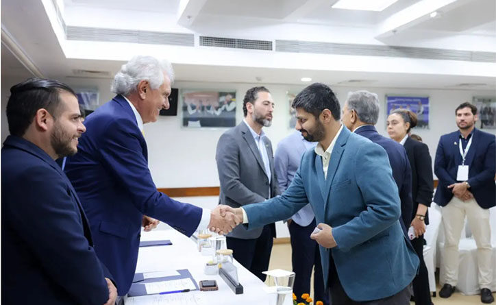 Ronaldo Caiado abre rodada de negócios na Índia no terceiro dia da missão internacional no país (Fotos: Júnior Guimarães)