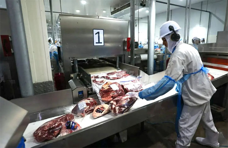 Carne goiana foi o produto mais exportado em janeiro deste ano, seguido por milho, complexo soja e ferroligas (Fotos: Grupo Porto Seco Centro-Oeste e Secom-GO)