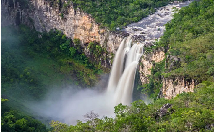 IBGE aponta Goiás como terceiro estado brasileiro com maior crescimento do turismo em dezembro de 2024 (Foto: Chapada dos Veadeiros/ Goiás Turismo)