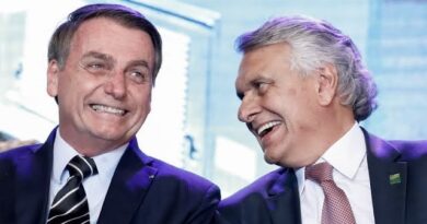 Bolsonaro e Caiado (Foto: reprodução)