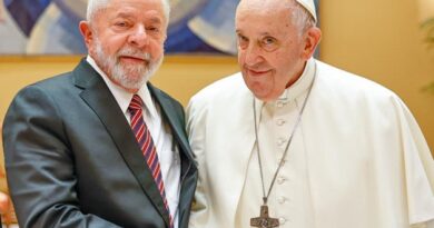 Lula e Papa Francisco (Foto: Ricardo Stuckert)