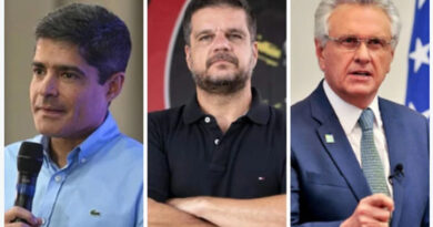 ACM Neto, Rodrigo Pimentel e Ronaldo Caiado Crédito: Divulgação
