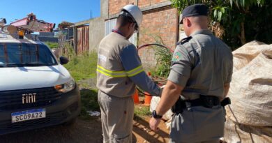 "Operação da Equatorial Goiás e Polícia Militar vistoriou três estabelecimentos na capital (Divulgação/ Equatorial Goiás"