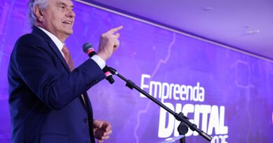 Governador Ronaldo Caiado participa da abertura do Empreenda Digital 2025, em Goiânia, e garante apoio ao desenvolvimento do setor de tecnologia e inovação em Goiás (Fotos: Wesley Costa)