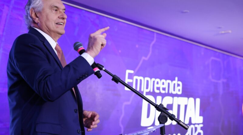 Governador Ronaldo Caiado participa da abertura do Empreenda Digital 2025, em Goiânia, e garante apoio ao desenvolvimento do setor de tecnologia e inovação em Goiás (Fotos: Wesley Costa)
