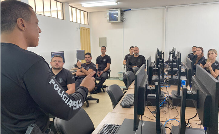Gestores da Polícia Penal discutiram as atividades que serão feitas durante a elaboração do plano (Foto: Polícia Penal)