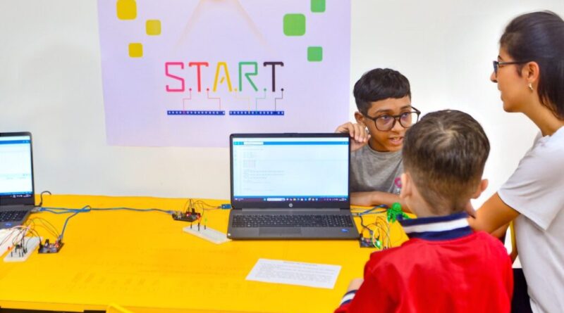 Atividades do programa Start incluem crianças e jovens de 8 a 20 anos, promovendo a inclusão e a emancipação social. Foto: Secti