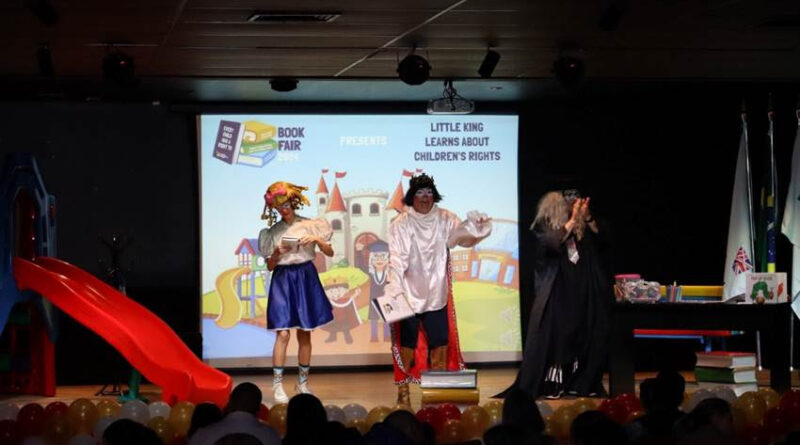 Colégio bilíngue Brazilian International School – BIS, de São Paulo, realiza a “Feira do Livro”, incentivando as crianças a criarem seus próprios livros