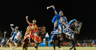 Luziânia abriu oficialmente, no último sábado (31/05), Circuito das Cavalhadas 2025, evento tradicional irá percorrer mais 14 cidades goianas ao longo dos próximos meses, promovendo cultura, religiosidade e identidade popular (Fotos: Michelly Matos)