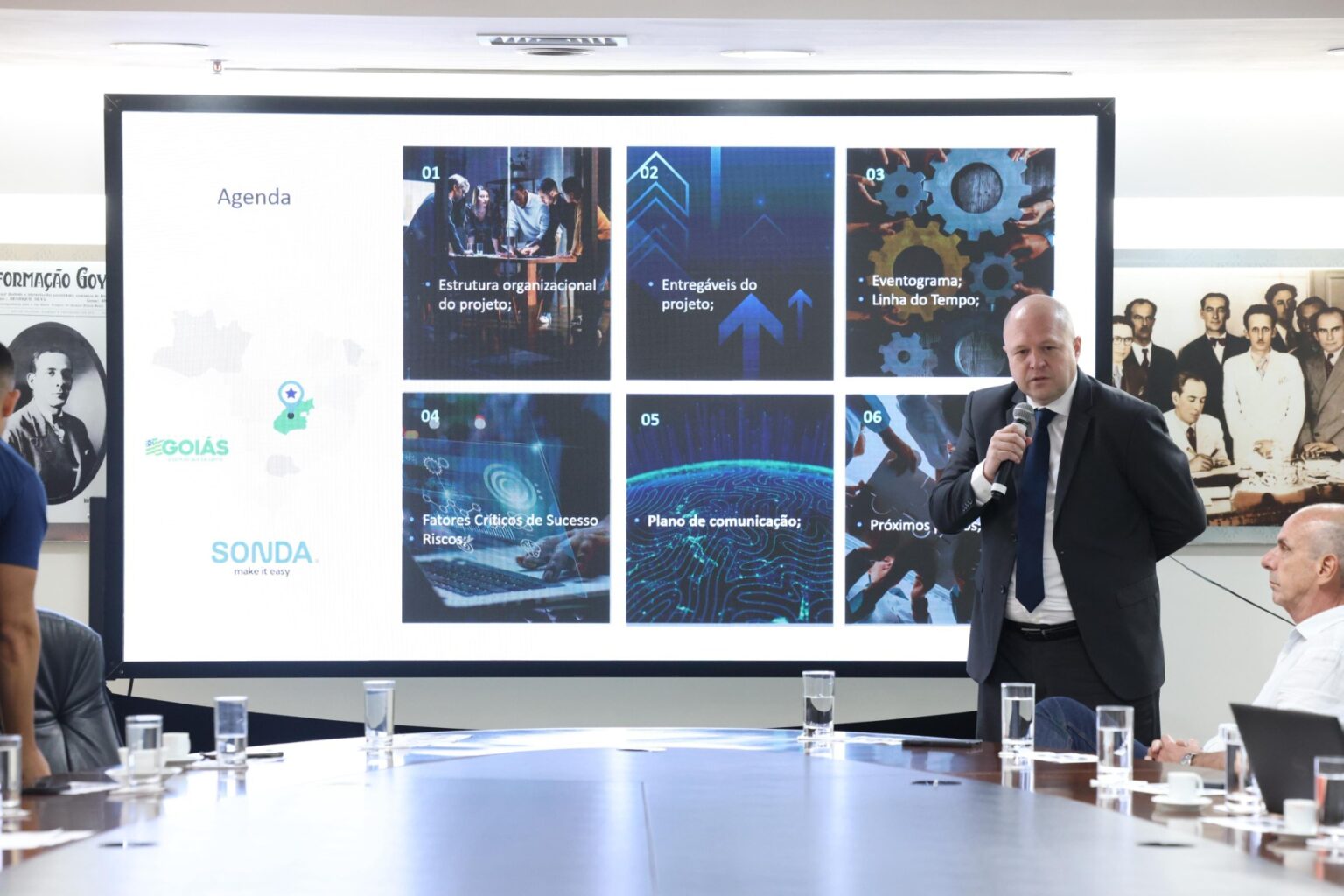 Na fase inicial, estão previstos pelo menos 2,3 mil pontos de conectividade em órgãos públicos estaduais. Ao final, o Governo de Goiás terá uma rede moderna, de alta capacidade e confiabilidade, que trará melhorias significativas na conectividade de escolas, hospitais e unidades da segurança pública (Fotos: Walter Folador/Secom Goiás)