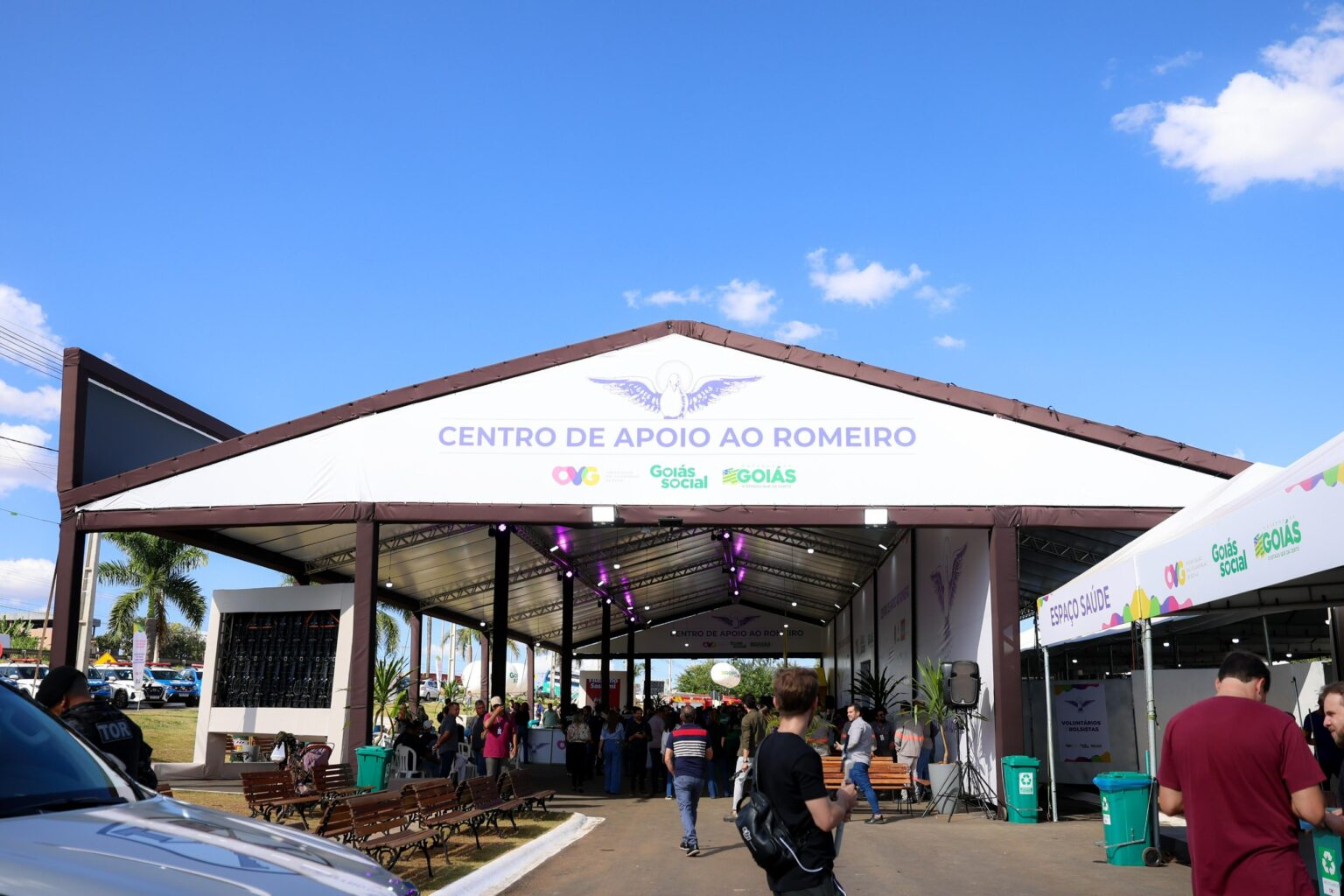 Centro de Apoio tem capacidade para atender cerca de 450 mil pessoas (Fotos: Cristiano Borges, Rômullo Carvalho e Júnior Guimarães)