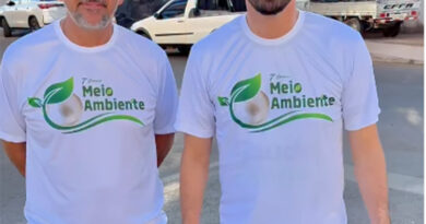 Secretário de Cultura, Afrânio Pimentel e o prefeito Marcus Vinicius