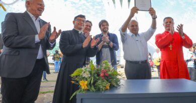 Ibaneis Rocha: "Essa data de 55 anos calha muito com esse espírito que nós temos de união entre Estado e igrejas, porque temos tratado com muito carinho todas as religiões aqui no Distrito Federal" | Fotos: Renato Alves/Agência Brasília