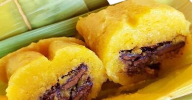 Pamonha doce recheada com chocolate ao leite, meio amargo e branco é inovação do Entorno no Chocolat Festival em Brasília. (Foto: Divulgação Pamonharia Toque de Milho).