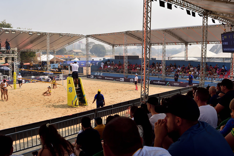 O palco de jogos masculino, feminino e da categoria sub-21