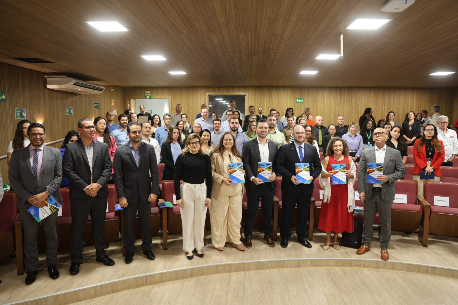 Solenidade de lançamento da terceira edição do Balanço Cidadão (Foto: Vinicius Antonelli)