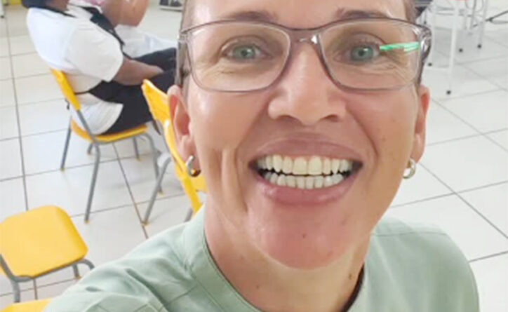 Nelma Camelo, diretora da Creche em tempo integral Helena Ferreira de Farias