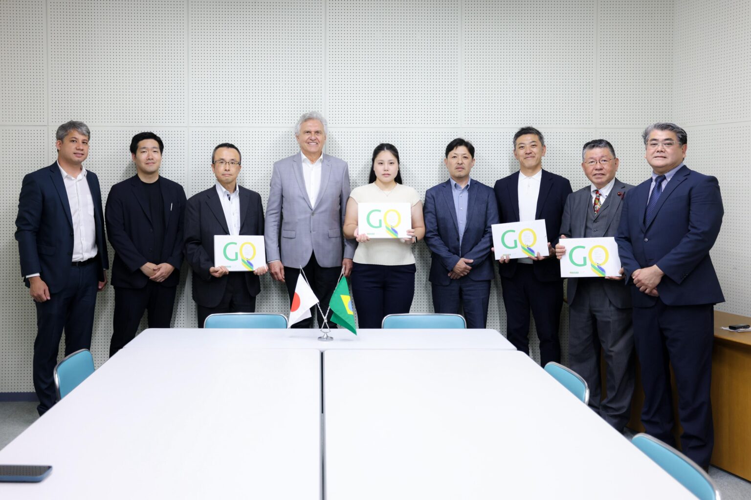 “São meus parceiros desde que cheguei ao governo e fiz questão de vir aqui conhecer de perto a realidade de um país pelo qual eu tenho grande admiração” afirmou Caiado em entrevista ao jornal japonês The Yomiuri Shimbun (Fotos: Junior Guimarães)