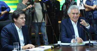 Governador Ronaldo Caiado divulga indicadores criminais do primeiro semestre de 2025 e destaca queda superior a 90% em comparação com 2018 (Foto: Adalberto Ruchelle)