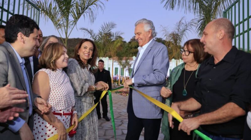 Caiado entrega novo Palácio da Instrução, na cidade de Goiás (Fotos: Lucas Diener e André Saddi)