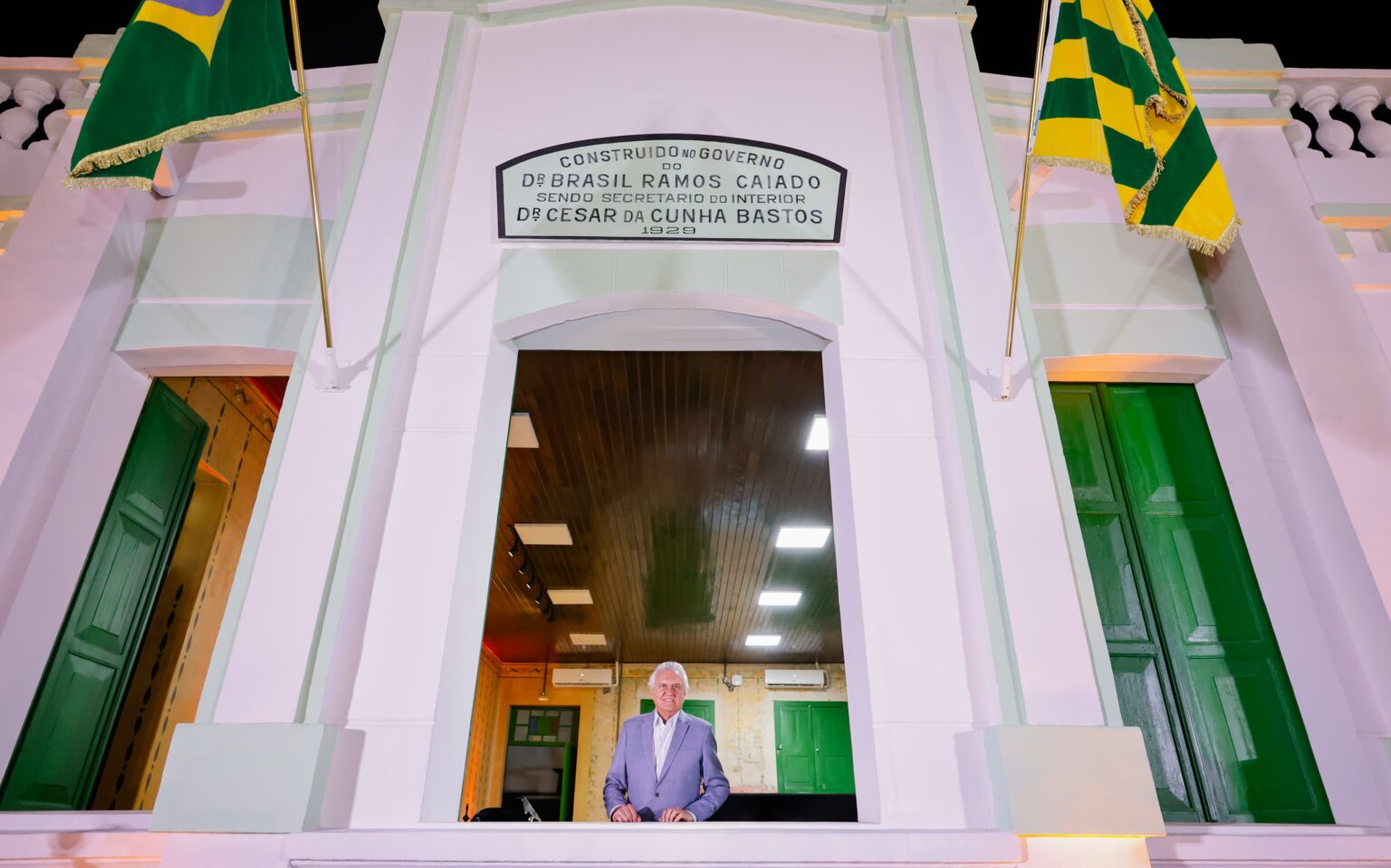 Com investimento de R$ 2,4 milhões do Tesouro Estadual, obra integra esforços do Governo de Goiás na manutenção da história arquitetônica goiana e na melhoria da educação (Fotos: Lucas Diener e André Saddi)