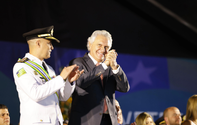 Segundo Caiado, esforços da corporação, aliados às ações das demais forças de segurança, fazem com que o Estado seja reconhecido nacionalmente como o mais seguro para se viver (Fotos: Adalberto Ruchelle e Walter Folador)
