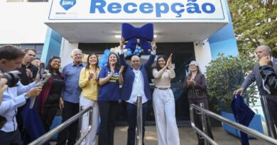 O governador Ibaneis Rocha inaugurou, nesta quarta-feira (23), o primeiro hotel social da capital da República