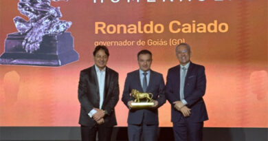 Secretário do Entonro do DF, Pábio Mossoró, representou o governador Ronaldo Caiado no evento