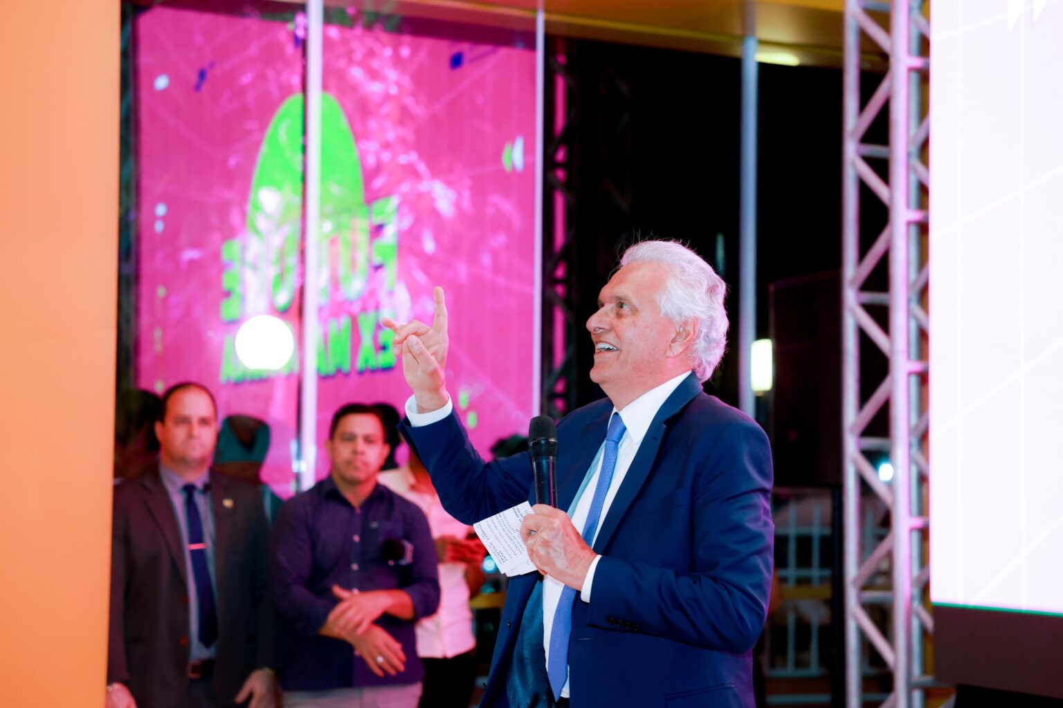 “Estamos construindo um ambiente que une ciência, tecnologia e oportunidades para transformar ideias em soluções reais”, afirmou o governador (Fotos: Secti-GO)