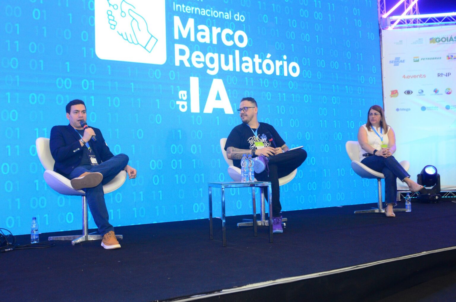 Secretário de Ciência, Tecnologia e Inovação, José Frederico Lyra Netto, sobre a meta do programa: “Queremos que Goiás seja reconhecido como o melhor lugar do Brasil para desenvolver soluções de inteligência artificial” (Fotos: Secti-GO)