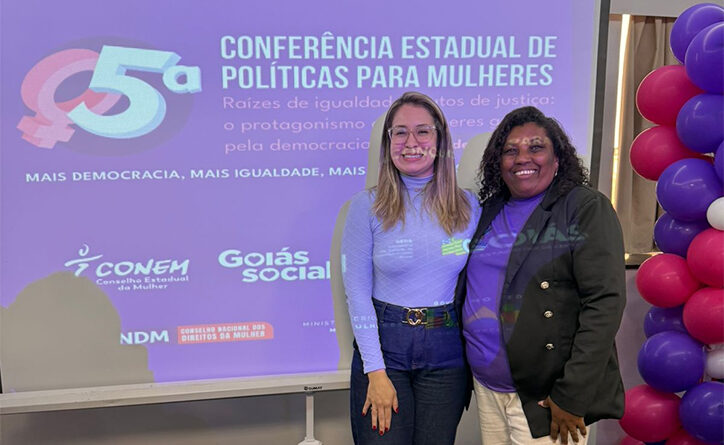 Secretária da Mulher, professora Elenir e presidente da Comissão dos direitos da Mulher e combate à violência doméstica da subseção da OAB de Valparaíso, Dra Marina