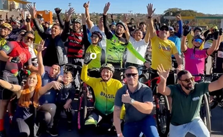 Em clima de muita alegria foi inaugurada a primeira Ciclofaixa de Valparaíso