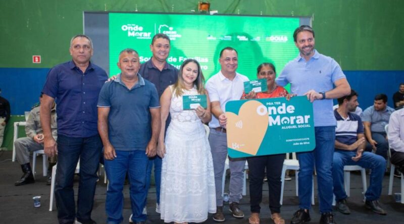 O evento contou com a presença do presidente da Agência Goiana de Habitação (Agehab), Alexandre Baldy;
