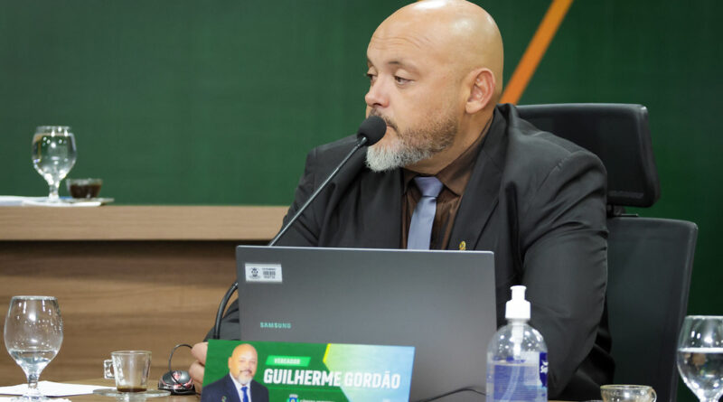 Vereador Guilherme Gordão
