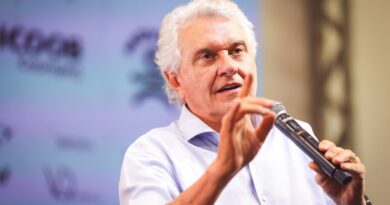 Caiado destaca avanços de Goiás na Segurança Pública durante Painel de Governadores no 3º Rocas Festival, em Itu (SP) (Foto: Hegon Correa)