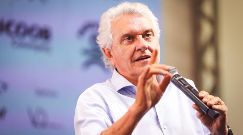 Caiado destaca avanços de Goiás na Segurança Pública durante Painel de Governadores no 3º Rocas Festival, em Itu (SP) (Foto: Hegon Correa)