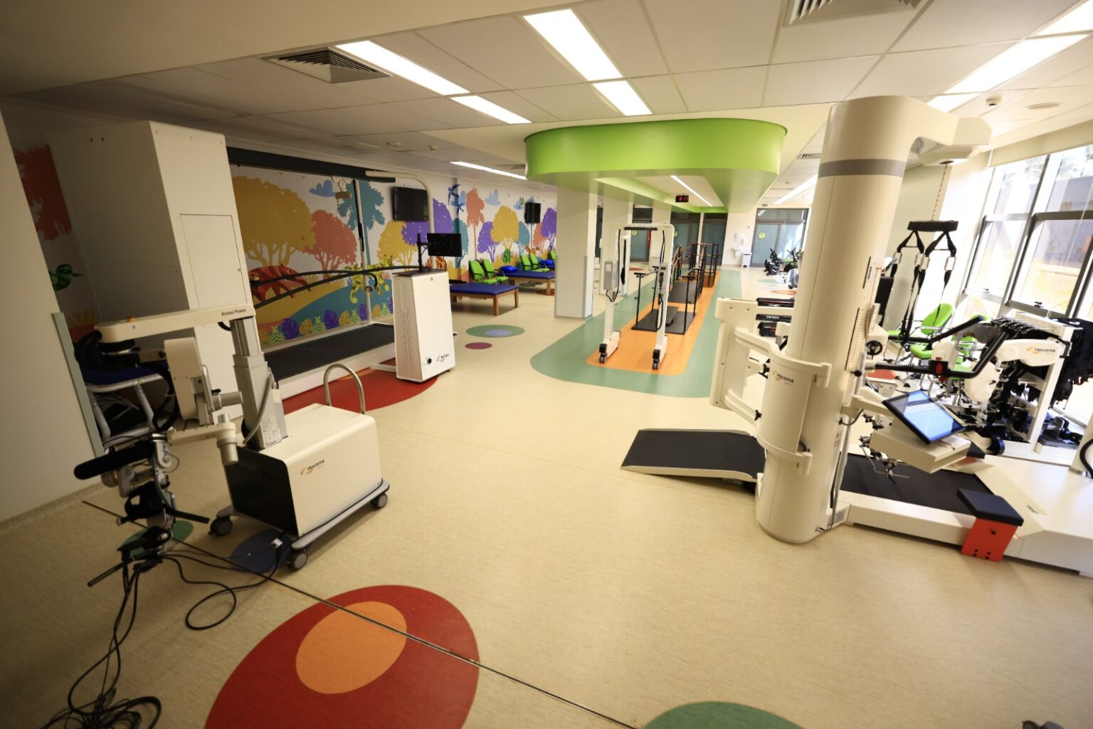 Projeto do hospital priorizou ambientes lúdicos (foto: Secom-GO)