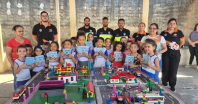 Durante esse período, serão realizadas atividades educativas em escolas, Cmeis, parques e também em instituições públicas e privadas. Ações têm o objetivo engajar civis, funcionários e comunidade escolar, promovendo conscientização sobre comportamentos seguros no trânsito, tanto como pedestres quanto como condutores (Foto: Detran-GO)