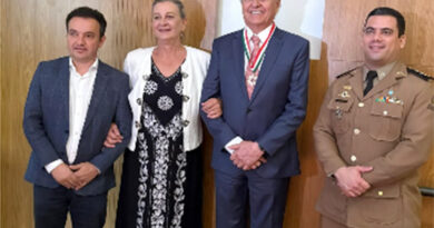 Segurança é a base do Estado Democrático de Direito. Esta foi a mensagem que o governador Caiado deixou na aula magna do Curso Internacional de Relações Institucionais, com representantes de 20 países.