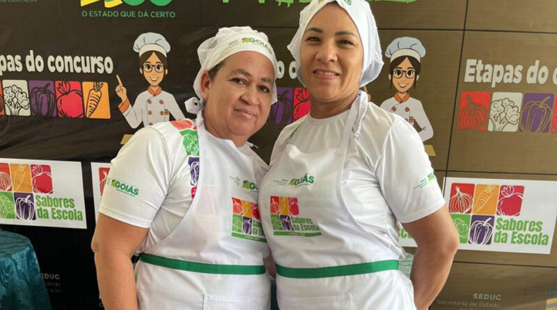 Cinco duplas finalistas disputam o prêmio de melhor receita da 2ª Edição do Concurso Sabores da Escola (Foto: Seduc)