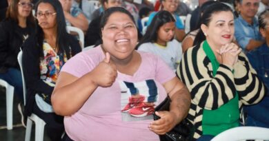 Governo de Goiás sorteia feirantes para ocupar o primeiro Mercadão Goiano, em Aguás Lindas (Foto: Cristóvão Matos/SIC)