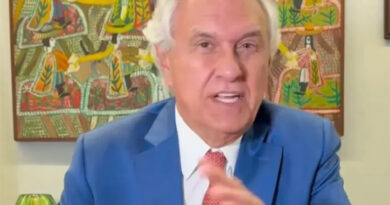 Governador Ronaldo Caiado critica reajuste da Aneel e afirma que governo Lula “penaliza os mais pobres” com aumento da energia em Goiás. Foto: Reprodução.