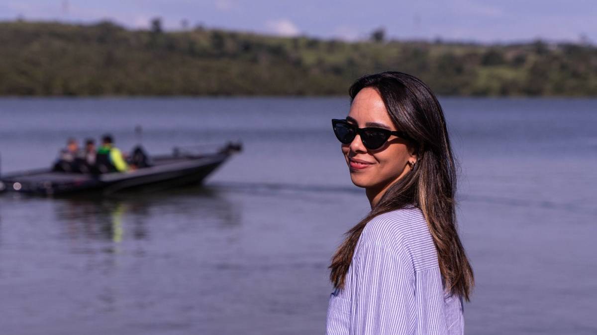 Ana Beatriz, Turista em Abadiânia 