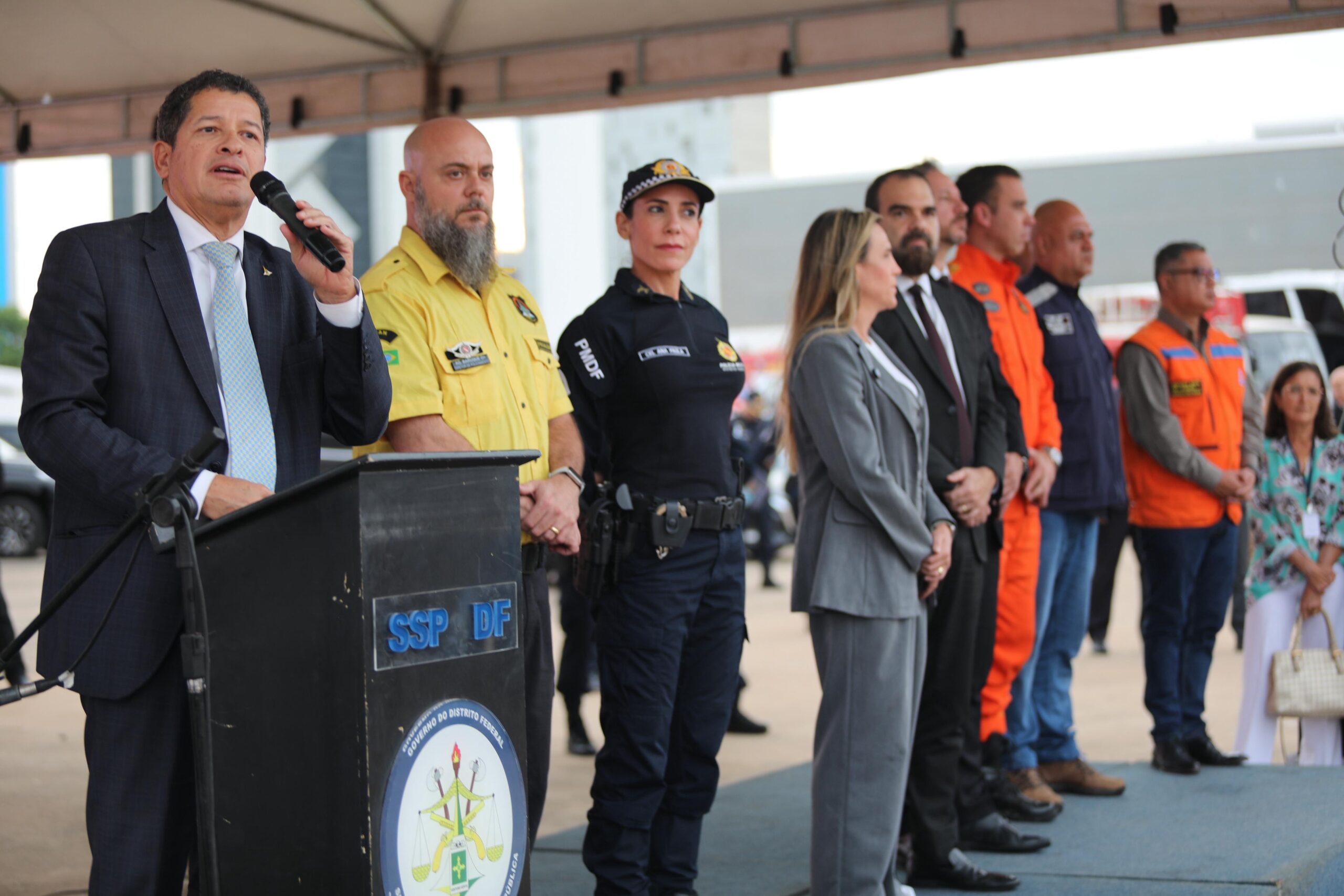 Sandro Avelar: “O objetivo é garantir que o cidadão sinta a presença das forças de segurança nas ruas, mas, principalmente, perceba o resultado desse trabalho: um fim de ano mais seguro” | Fotos: Divulgação/SSP-DF