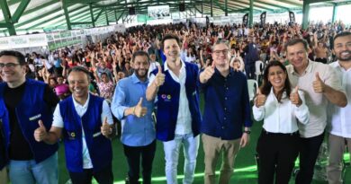 Daniel Vilela participa do Goiás Social em Águas Lindas, programa que leva ampla estrutura de serviços gratuitos diretamente à população (Foto: Jota Eurípedes)