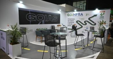 Presente no Encontro Nacional de Conservação Rodoviária deste ano, Goinfra apresentou projetos, obras e serviços em andamento para o público (Foto: Goinfra)