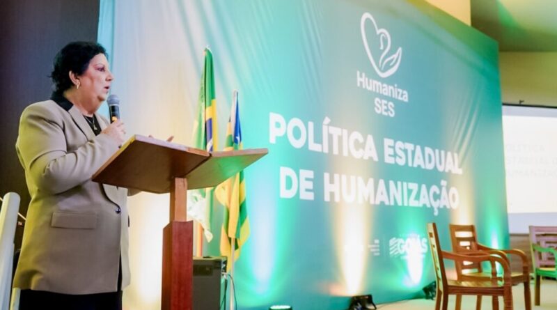 Evento reforçou uma nova política do cuidado humanizado, com valorização profissional e atendimento qualificado no SUS em Goiás (Foto: Iron Braz)